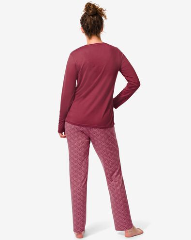 Nijntje dames pyjama micro mauve XL - 23460209 - HEMA