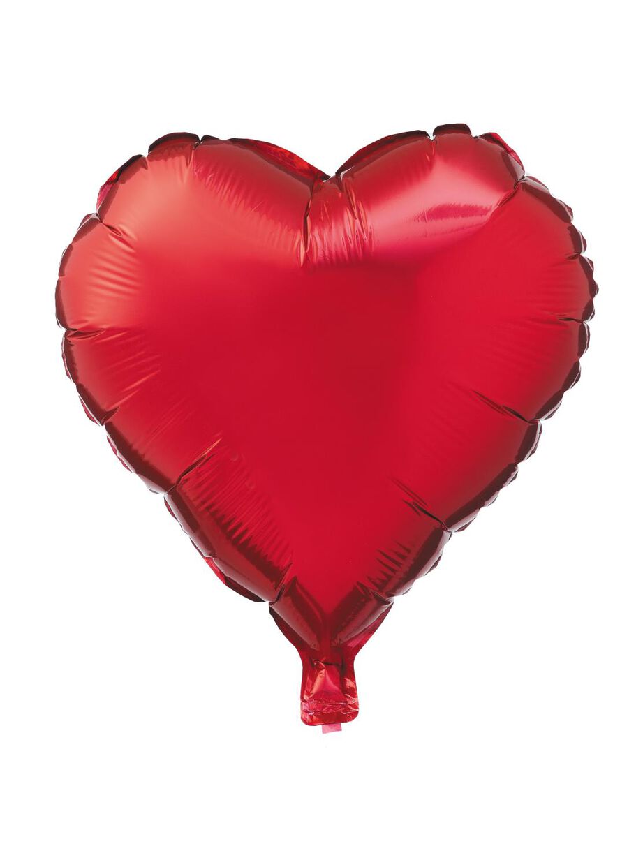 analogie bijvoorbeeld Verzoenen folieballon hart 16 cm - HEMA