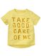 baby t-shirt geel - 1000012996 - HEMA