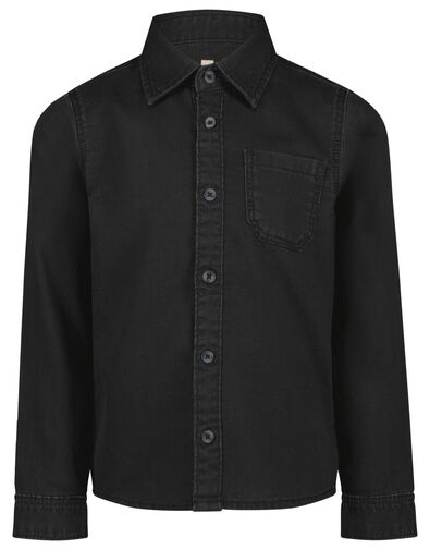 kinderoverhemd zwart - 1000024520 - HEMA