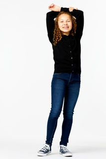 Kinder Jeans Skinny Fit Donkerblauw (donkerblauw)