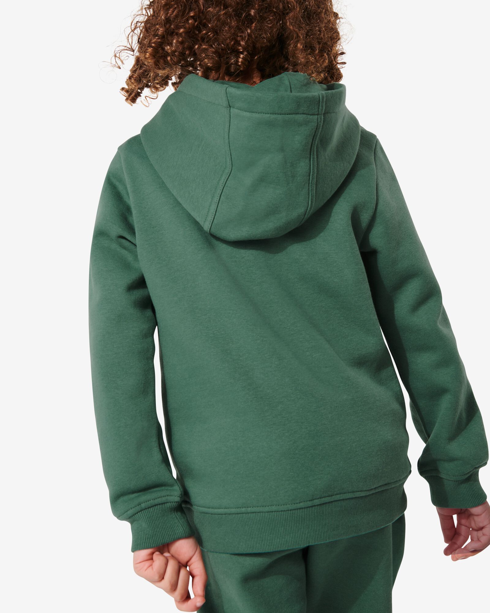 kinder hoodie groen groen - 1000029791 - HEMA