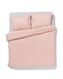 dekbedovertrek - hotel katoen percal roze roze - 1000031633 - HEMA
