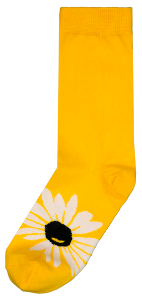 sokken met katoen good days geel geel - 1000029363 - HEMA