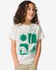 kinder t-shirt palmbomen - 2 stuks groen 134/140 - 30782306 - HEMA