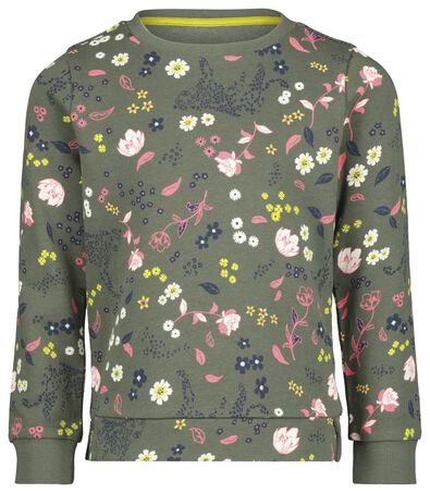 kindersweater groen - 1000020109 - HEMA