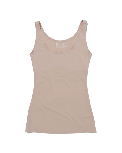 medium corrigerend hemd beige XL - 21580524 - HEMA