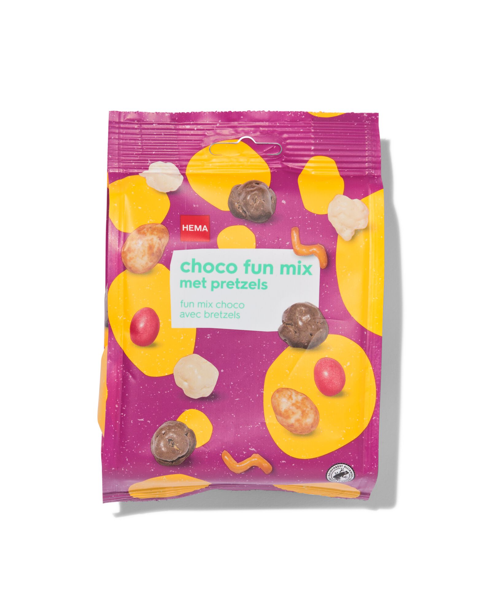 choco fun mix met pretzels 150gram - 10380055 - HEMA