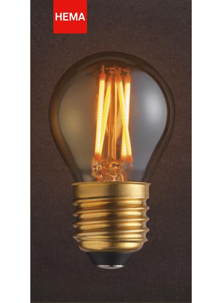 LED lamp 3,5W - 200 lm - kogel - goud - 20020081 - HEMA