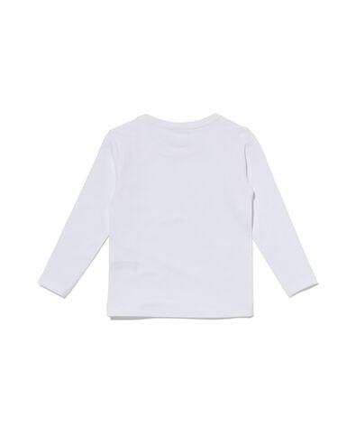 kinder t-shirts - 2 stuks wit wit - 1000013796 - HEMA kinder t-shirts - 2 stuks wit wit - 1000013796 - HEMA