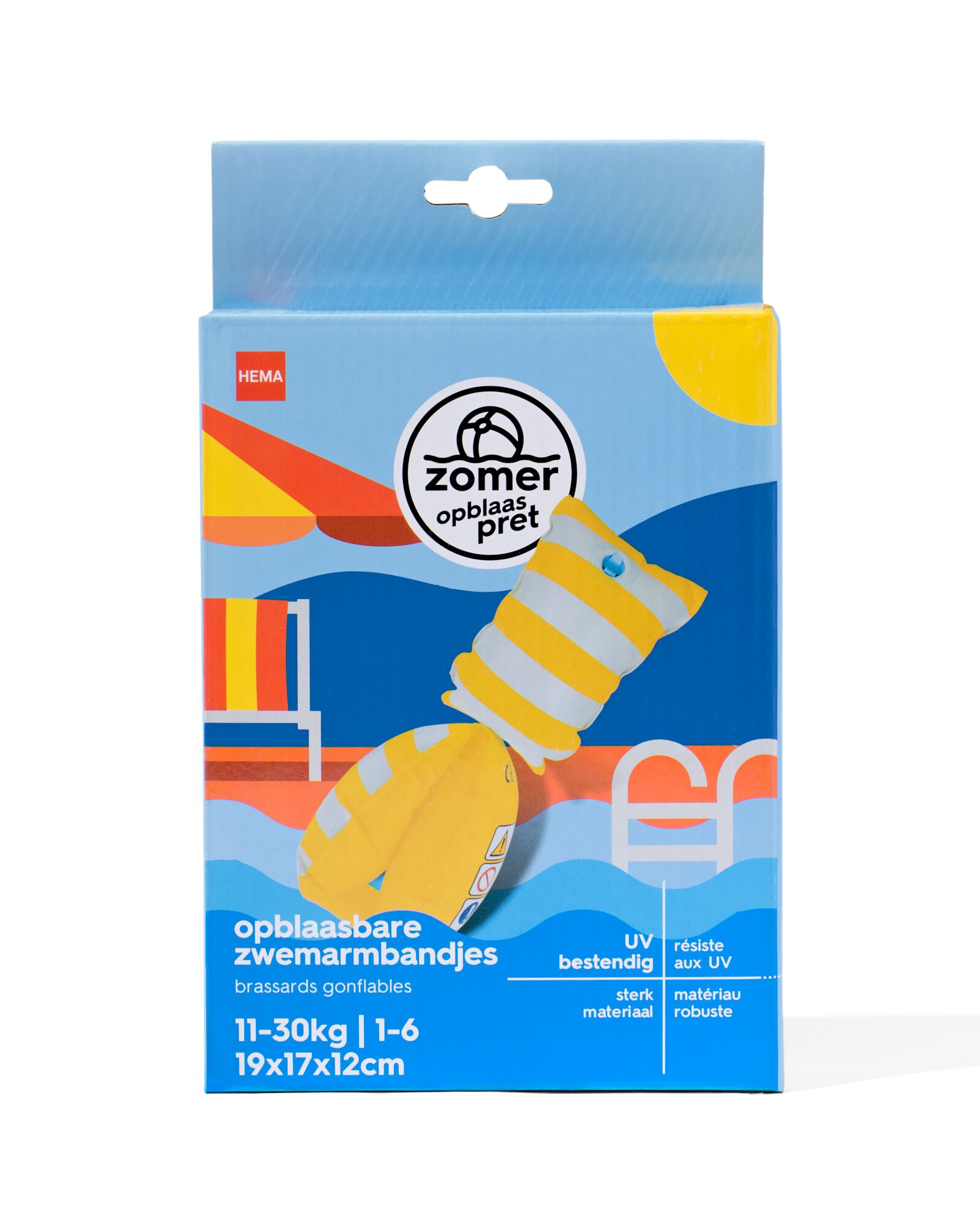 opblaasbare zwemarmbandjes 11-30 kg - 15840111 - HEMA