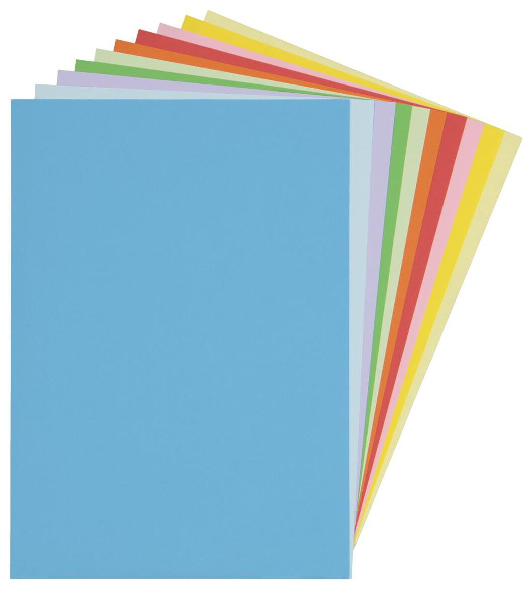raket Refrein variabel gekleurd papier - 150 stuks - HEMA