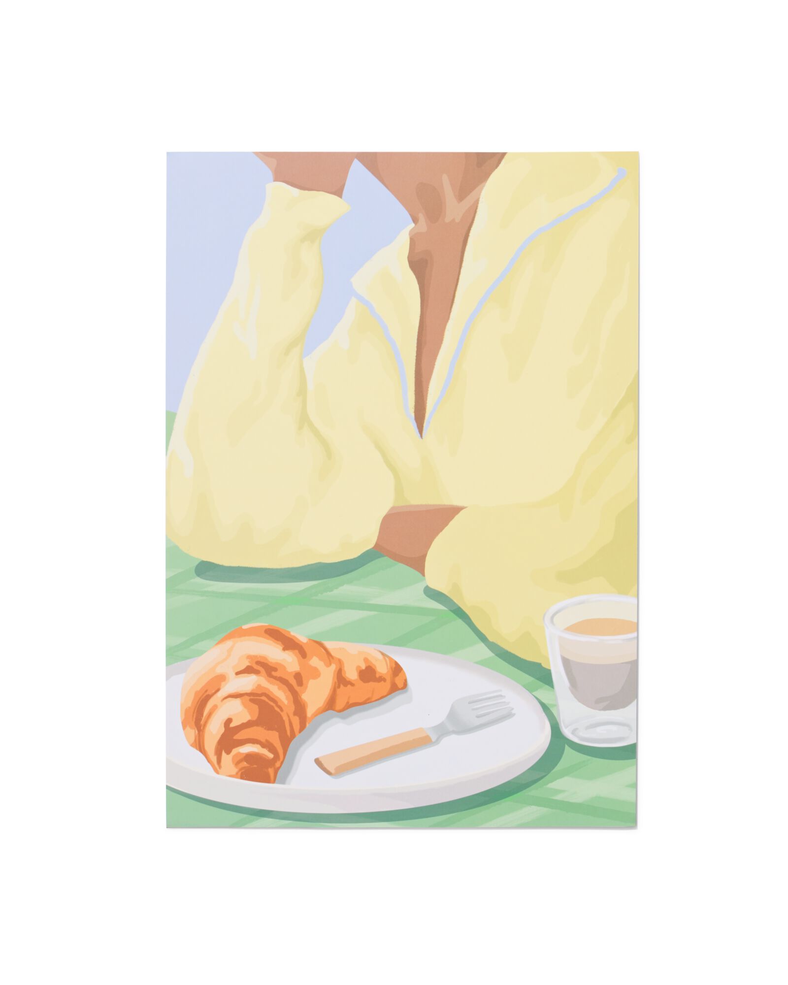 Image of HEMA Poster 21x30 Croissant