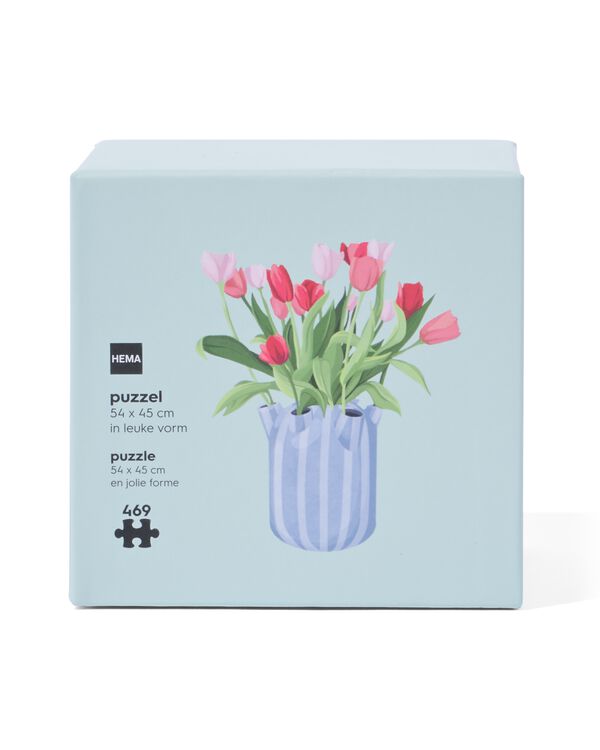 puzzel tulpenvaas 469 stukjes - 61160320 - HEMA