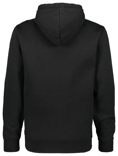 heren capuchonsweater zwart - 1000022462 - HEMA