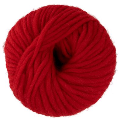 garen wol 50gram 40m rood rood wol - 1400239 - HEMA