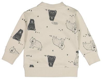 babysweater beren zand - 1000021397 - HEMA