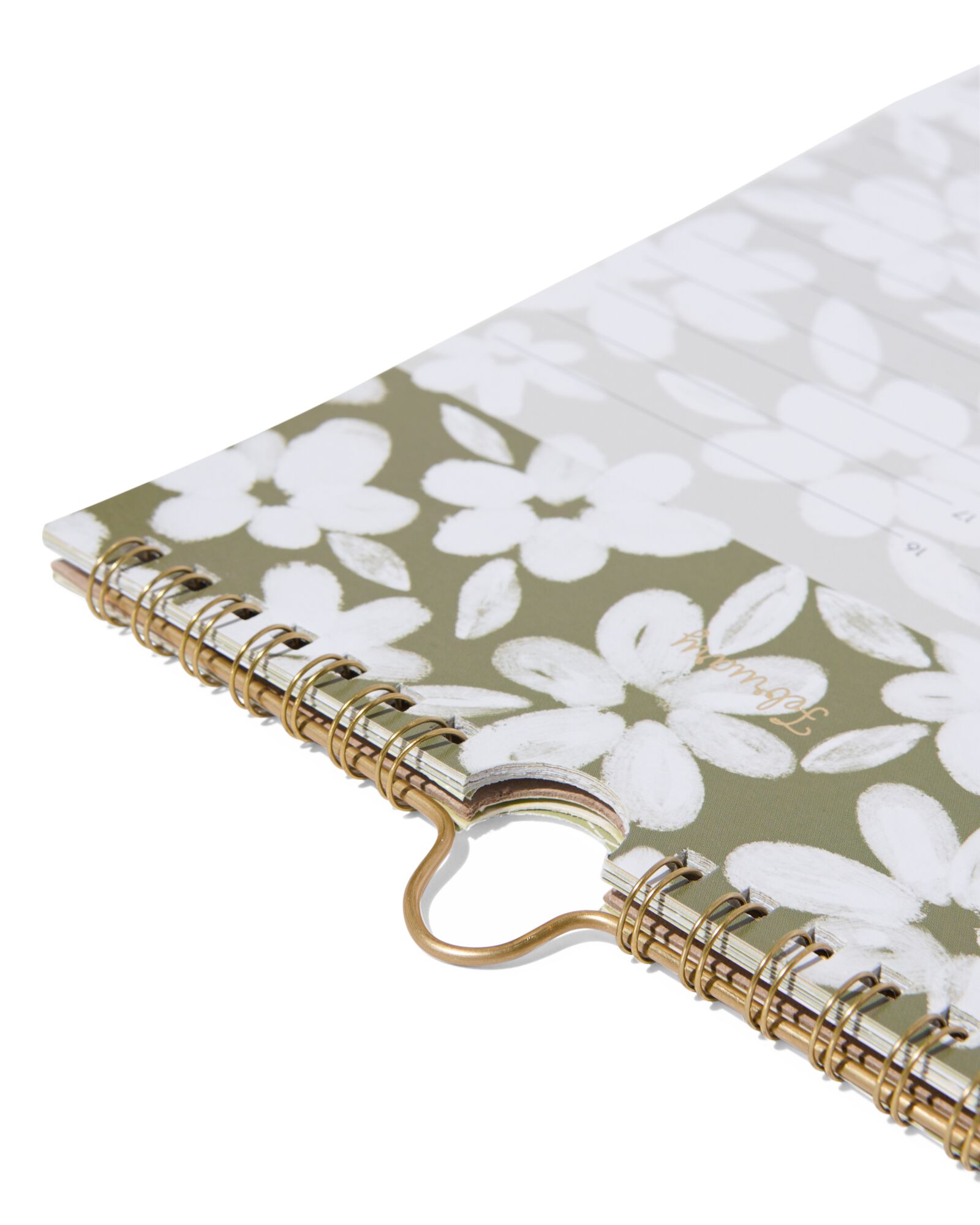 verjaardagskalender 28x16 met bloemen - 14170117 - HEMA