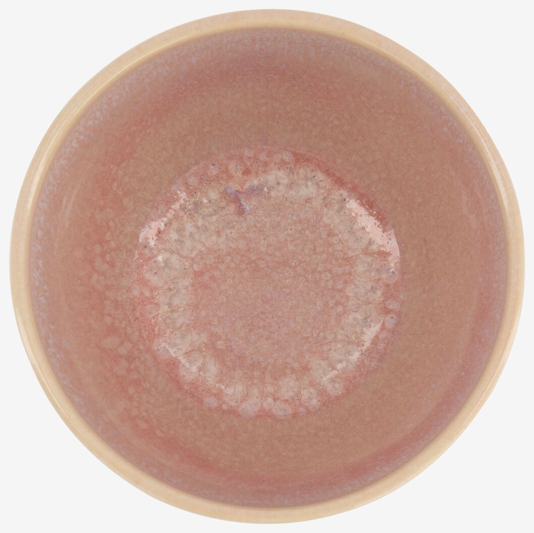 schaal - 10 cm - Porto - reactief glazuur - roze - 9602238 - HEMA