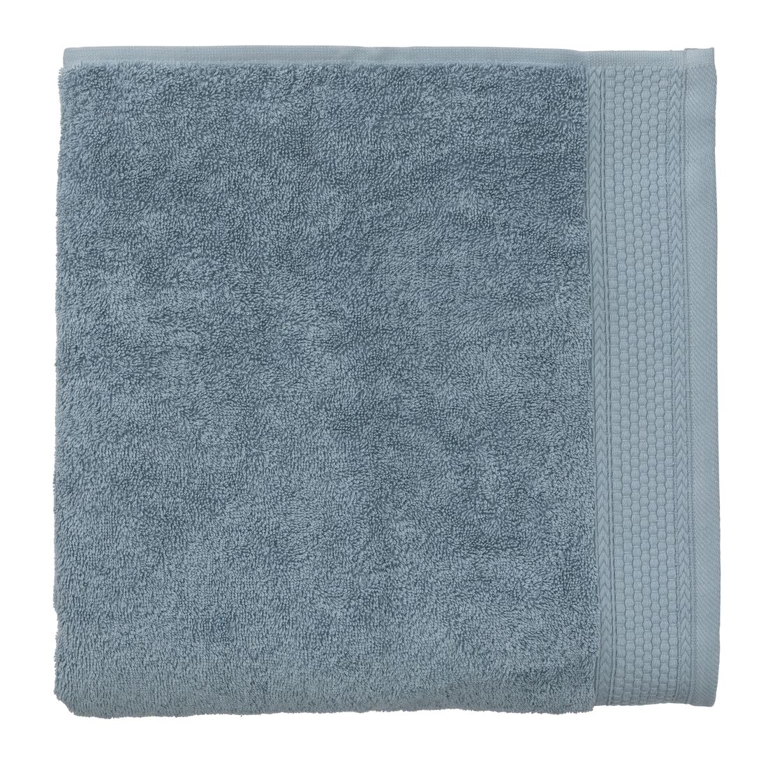 HEMA Handdoek - 60 X 110 Cm - Hotel Extra Zwaar - Ijsblauw (ijsblauw)