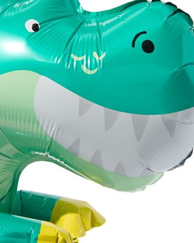 folieballon 3D dino 65cm hoog - 14200309 - HEMA