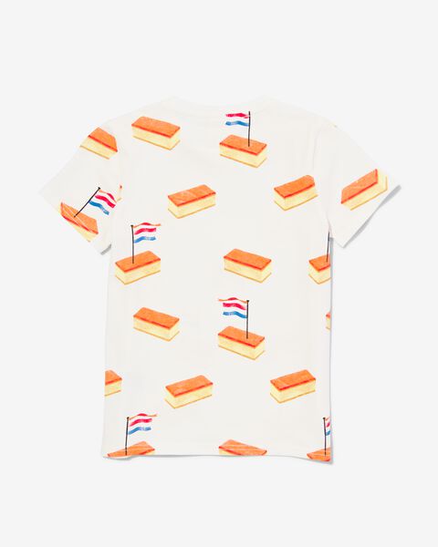 kinder t-shirt met oranje tompouces - 1000030936 - HEMA