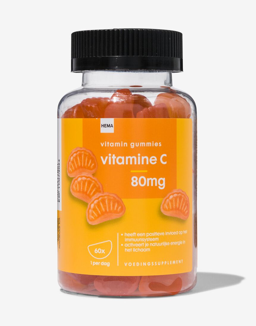 vitamine C 80mg - 60 stuks - 11402230 - HEMA