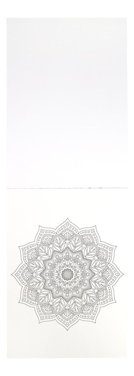 mandala kleurboek A4 - 60720068 - HEMA