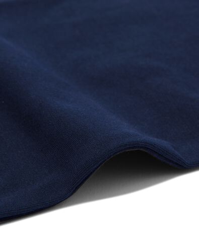 kinder hemden stretch katoen - 2 stuks donkerblauw 122/128 - 19381184 - HEMA