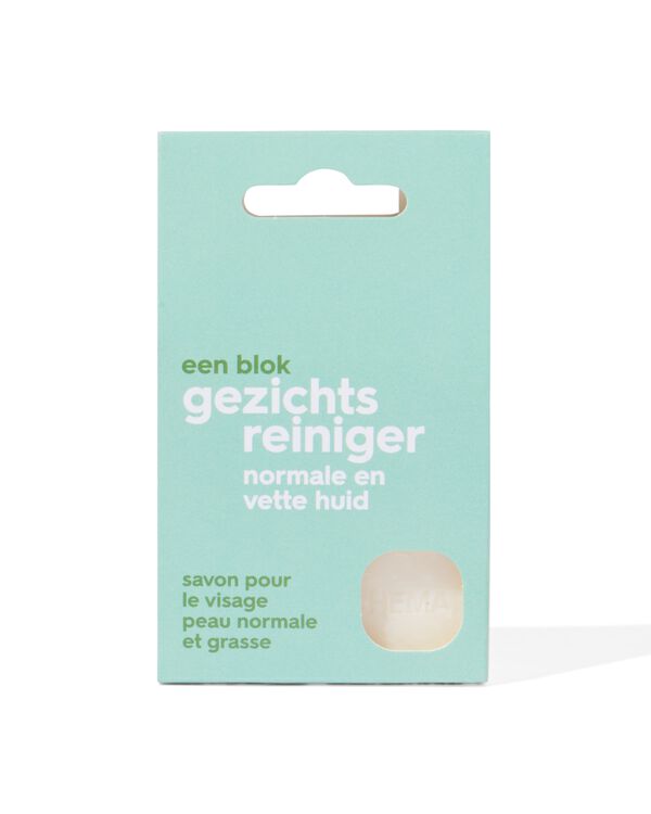 blok gezichtsreiniger vette huid 65g - 17830031 - HEMA