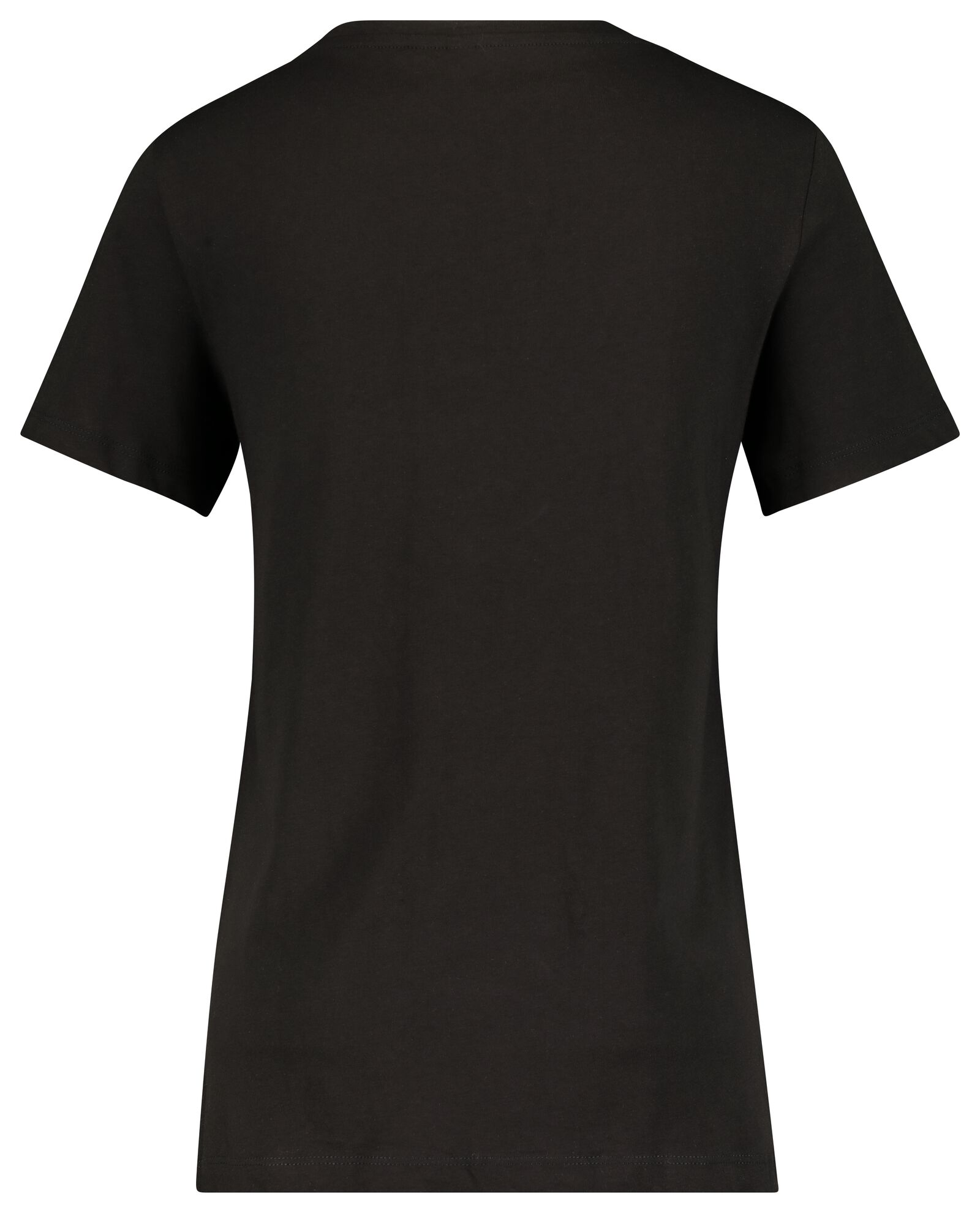 dames t-shirt met bamboe zwart M - 36321382 - HEMA