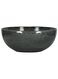 schaal - 26 cm - Porto - reactief glazuur - zwart - 9602037 - HEMA