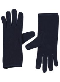 dameshandschoenen touchscreen blauw blauw - 1000016774 - HEMA