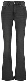 dames jeans bootcut shaping fit zwart zwart - 1000026677 - HEMA