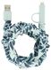 USB laadkabel scruchie type C & 8-pin - 39610153 - HEMA