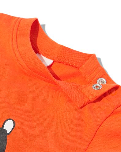Takkie baby t-shirt voor Koningsdag oranje oranje - 33107450ORANGE - HEMA