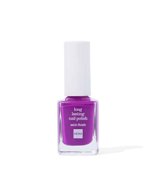 langhoudende nagellak 314 neon popping purple - 11240314 - HEMA