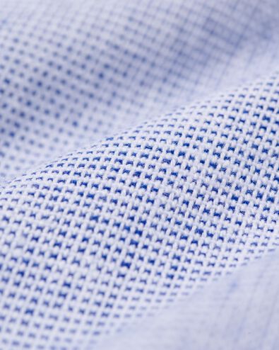 tafelkleed blauw chambray katoen 140x240 - 5330282 - HEMA