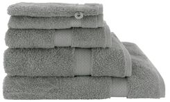 handdoeken - zware kwaliteit middengrijs middengrijs - 1000025961 - HEMA
