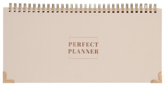 weekplanner spiraal 13x27 perfect planner - 14120059 - HEMA