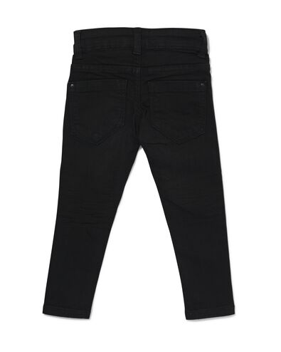 kinder jeans skinny fit zwart zwart - 1000028235 - HEMA