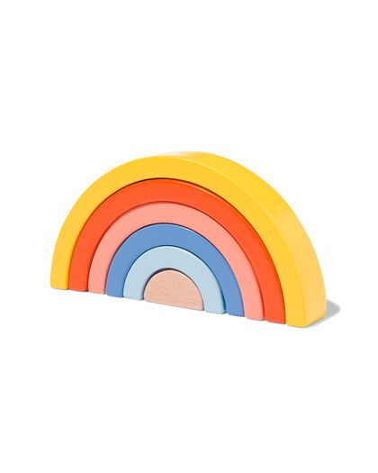 regenboog hout 18.5x3.3x9.5 - 15130102 - HEMA