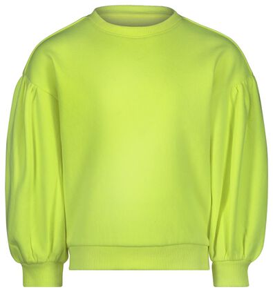 kindersweater fluor geel - 1000022391 - HEMA
