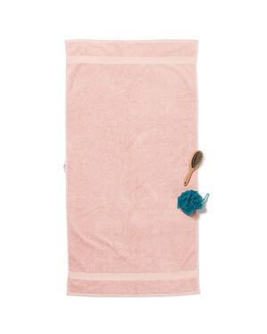 handdoek 50x100 zware kwaliteit roze lichtroze handdoek 50 x 100 - 5200227 - HEMA