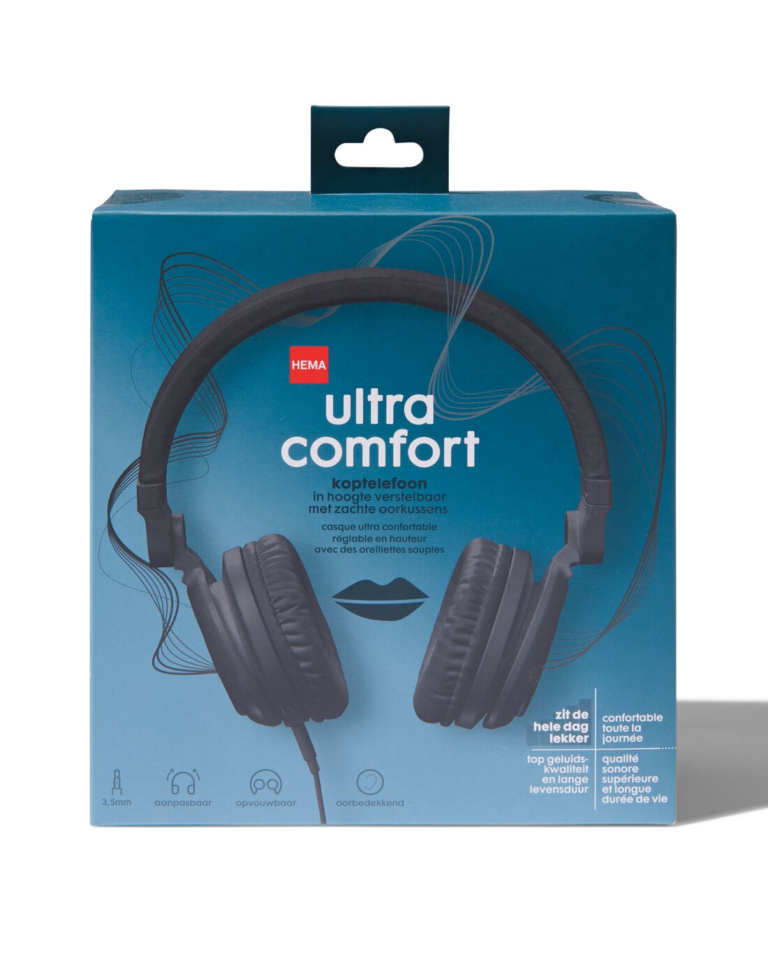 HEMA Koptelefoon Ultra Comfort Zwart