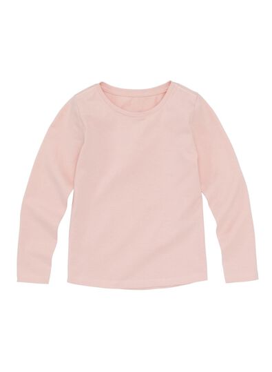kinder t-shirt basic roze - 1000013505 - HEMA