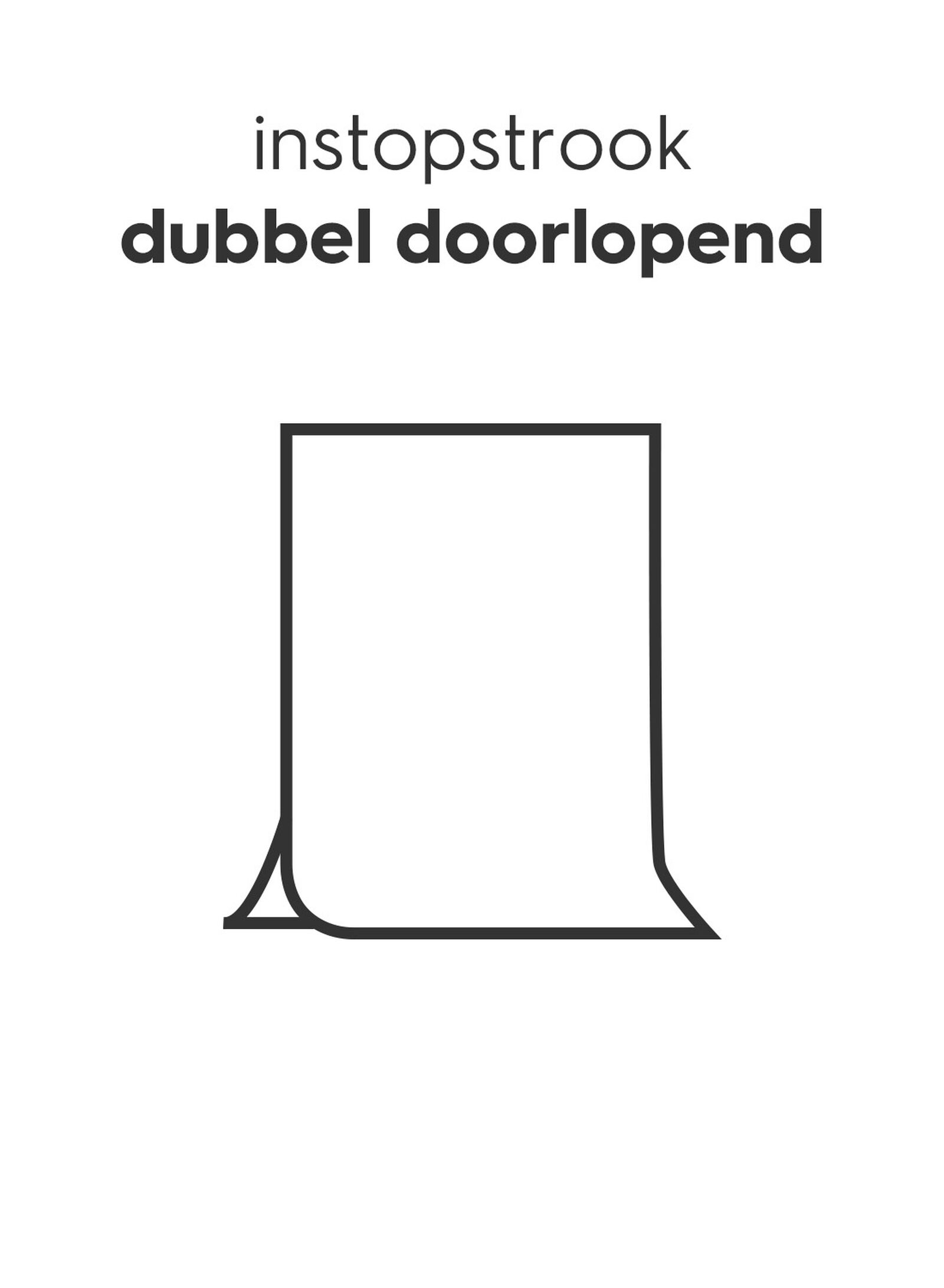 dekbedovertrek 200x200/220cm percal donkerblauw - 5750168 - HEMA