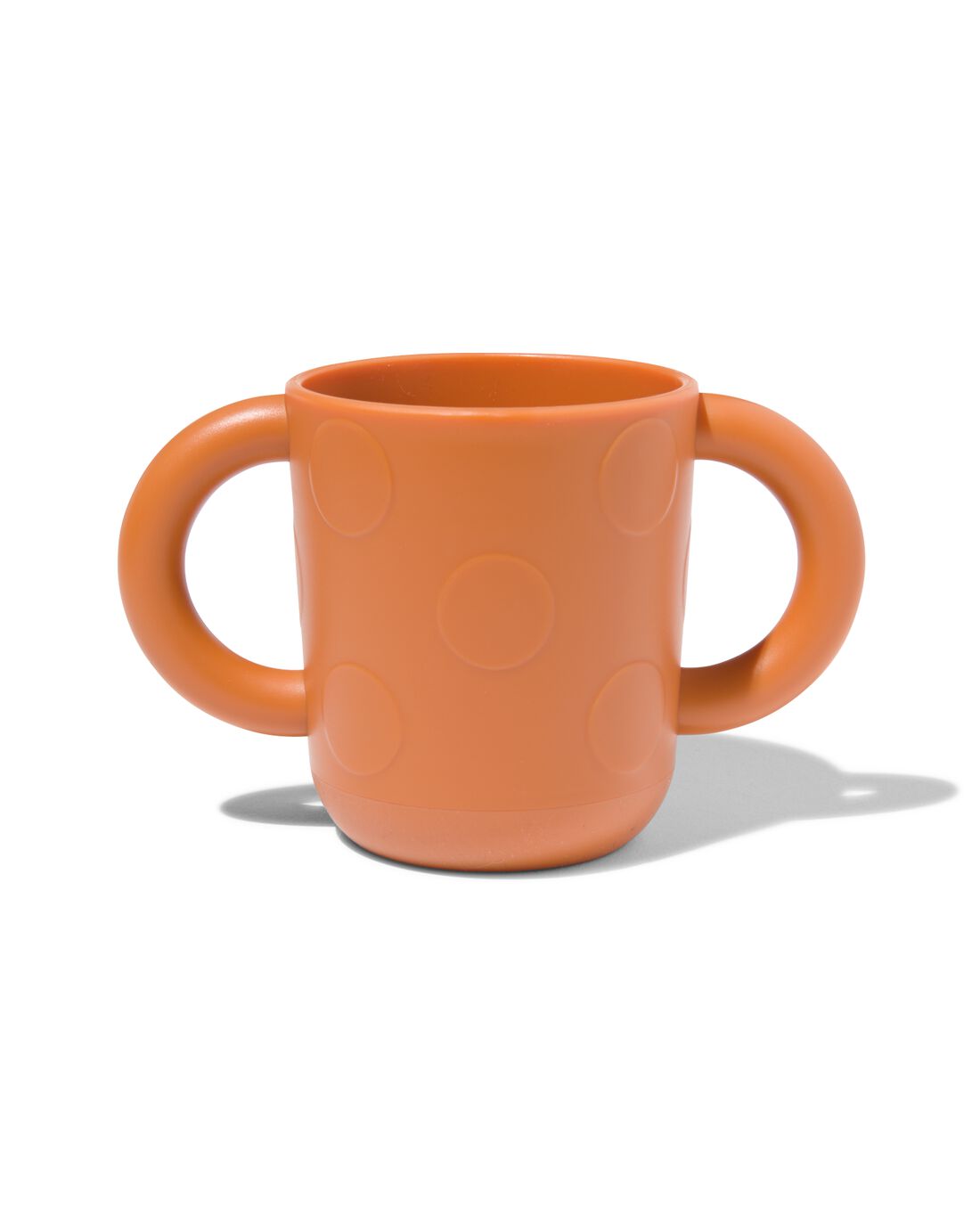 beker met handgrepen bruin