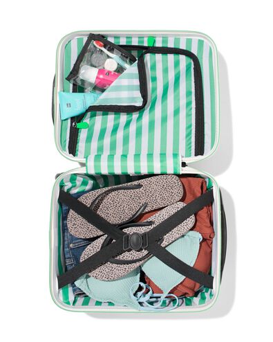 onder-de-stoel-koffer 29x39x20cm 19L groen - 18670021 - HEMA
