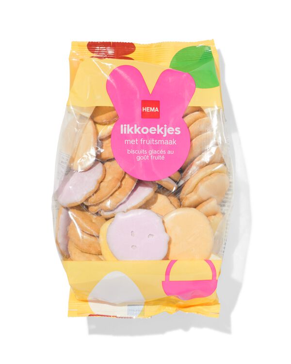 likkoekjes met fruitsmaak 200gram - 24292304 - HEMA